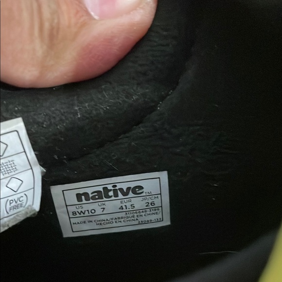 Native Yellow Men's Shoes - Picture 2 of 4